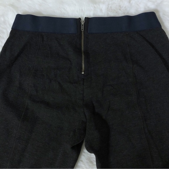 J. Crew Pixie High-Waist Pant in Stretch Ponte Charcoal Size 6 - Picture 4 of 9